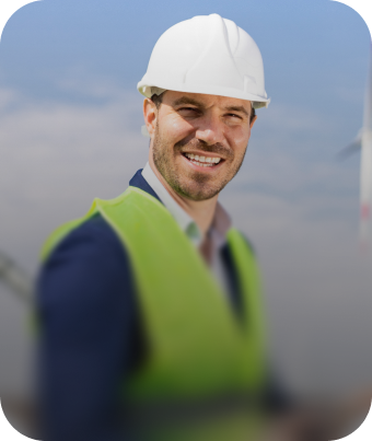 Engenheiro usando certificado digital